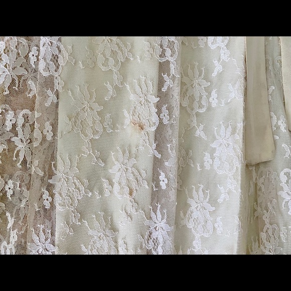 Candi Jones Black Velvet Lace Corset Prairie Dress - Picture 5 of 6